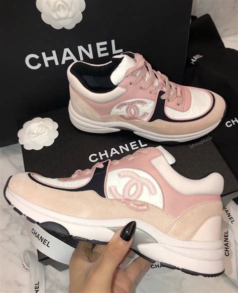 pink chanel trainers|chanel shoes official website.